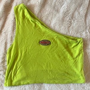 OMIGHTY green crop top
